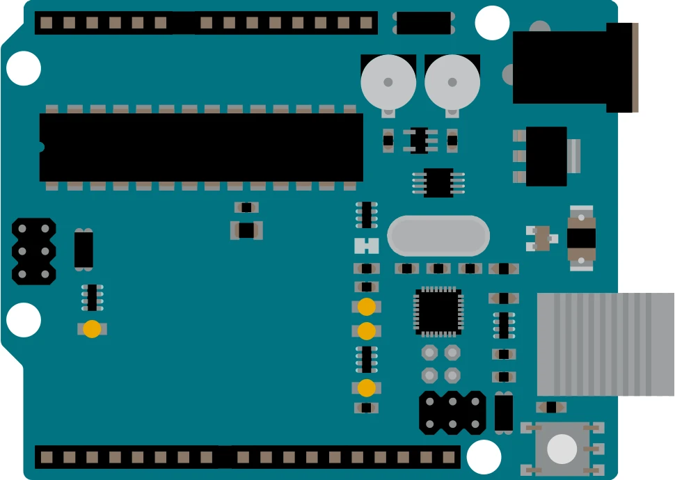 برد رسمی Arduino UNO R3
